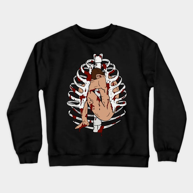 Fine Shrine Crewneck Sweatshirt by Ratatosk